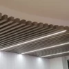 Falso techo de madera moderno