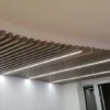 Falso techo de madera moderno